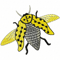 Insectes Embroidery Design 5